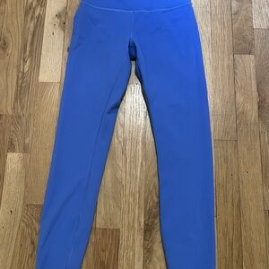 Blue High Waisted Lululemon Leggings